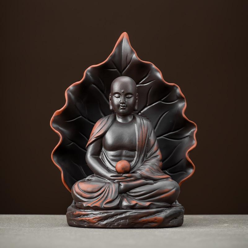 创意紫砂茶台陶如来茶宠摆件过虑功夫茶具配件紫茶桌可养装饰品