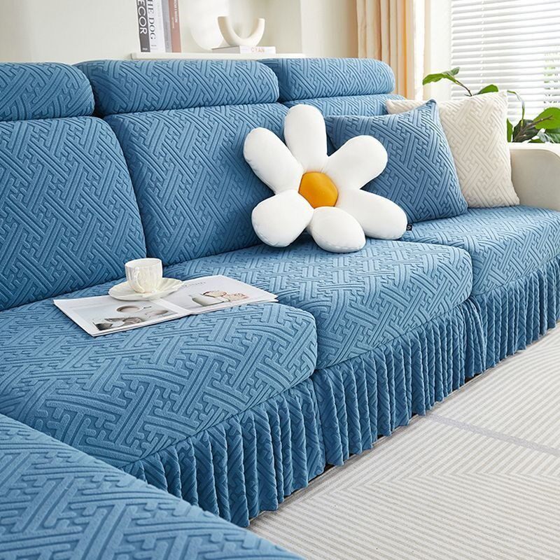 沙发套罩新款2024全包型四季通用客厅高端贵妃组合套装三位一贵妃