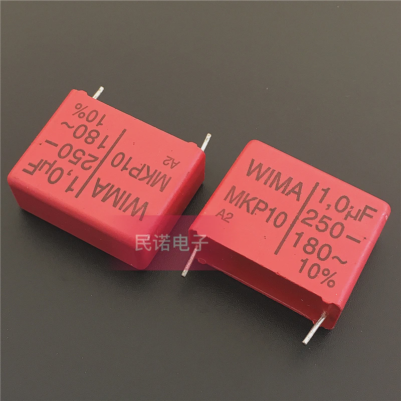 WIMA威马电容MKP10 250V 1UF 1.0UF 250V105 脚距22.5mm