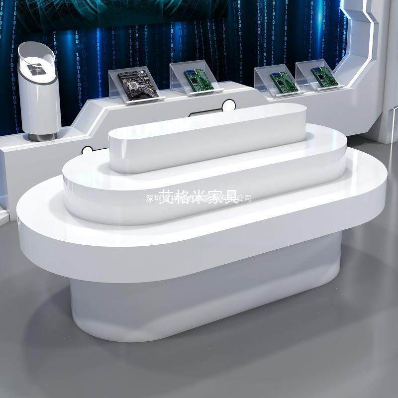 展厅展台展示台体验桌公司产品展示柜中岛展览展柜陈列柜简约烤漆,住宅家具,单个书柜,淘宝优惠券,粉丝福利购,淘宝优惠卷