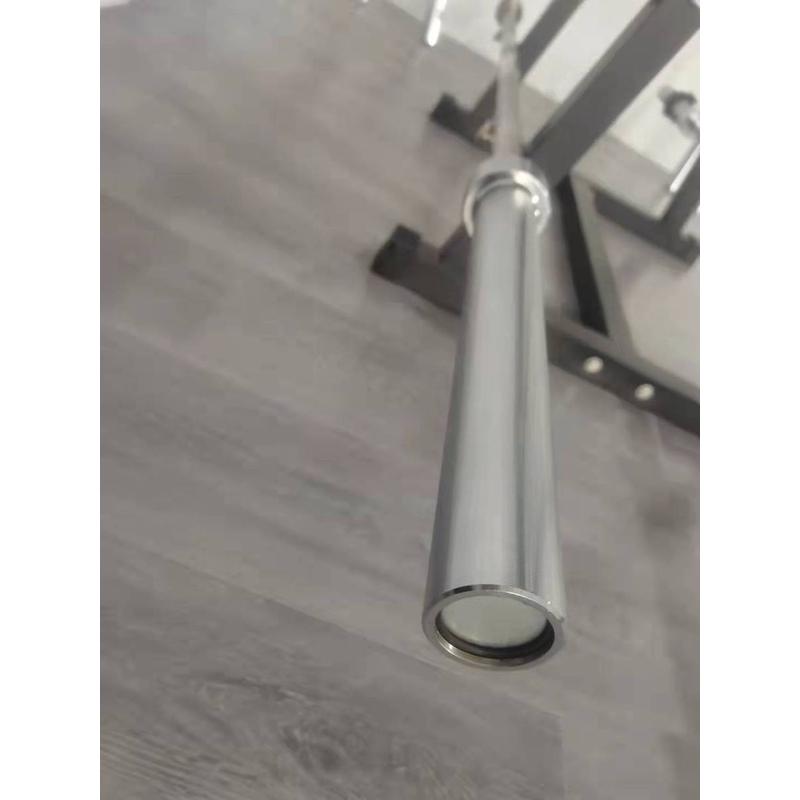 家用曲轴承直杆奥杆哑铃商用举重健身房训练专用卡簧杆铜套杠铃杆