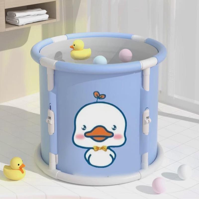 沐浴桶泡澡桶大人折叠加热免安装洗澡桶全身浴缸家用成人儿童浴桶