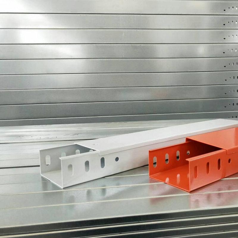 不锈钢槽式线槽金属镀锌线槽电缆架桥走线槽槽式桥架镀锌桥架电缆
