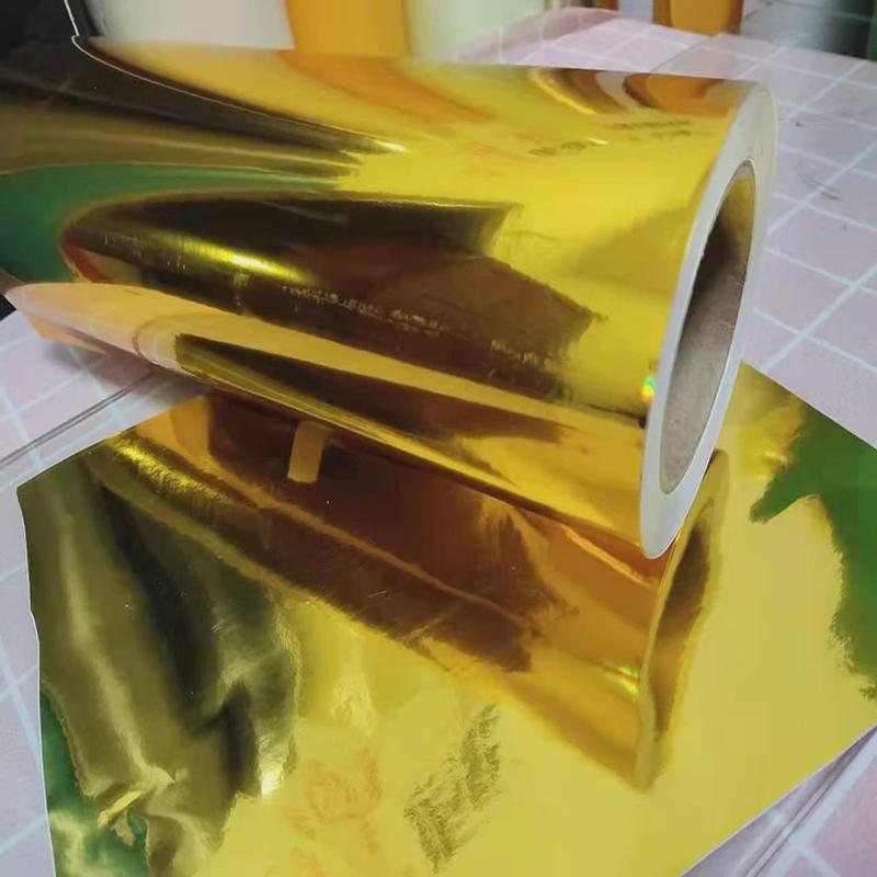 人气客厅家用纯色新款pet材质光面金墙纸自粘镜面银色即时贴哑金