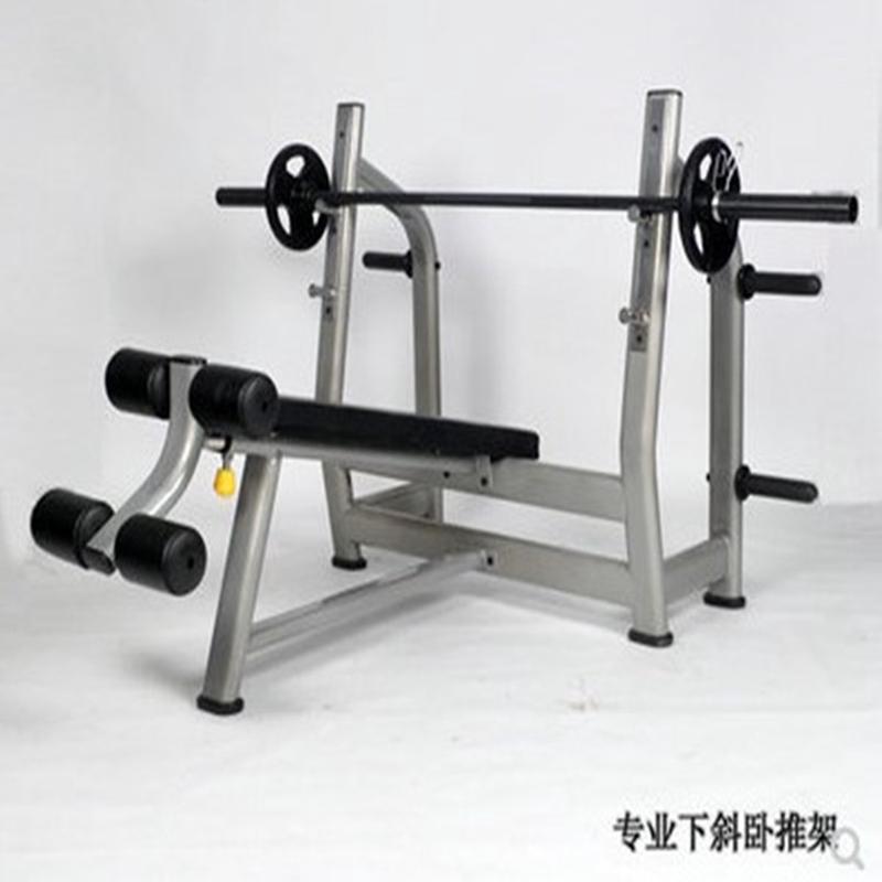 热销上斜卧推架下斜卧推架平板卧推架家用商用凳床专业杠铃举重杠
