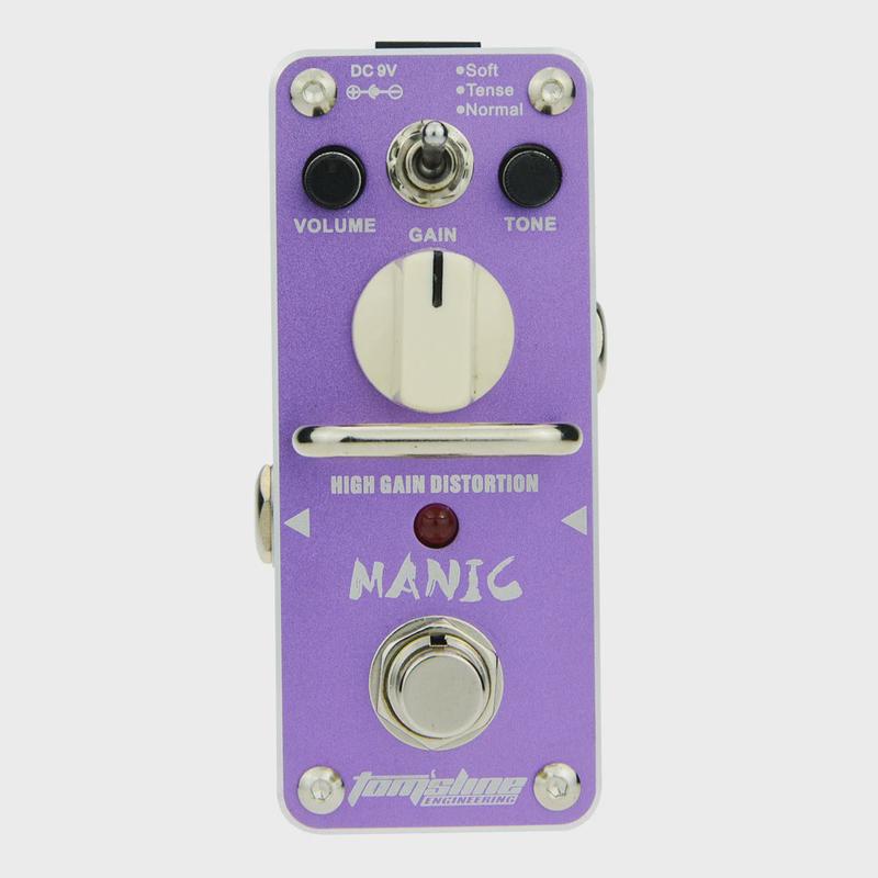 阿诺效果aroma吉他效果器asr-3箱体模拟混响失真多种玛单块效果器