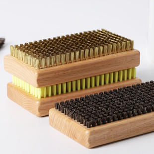 滑雪板刷清洁刷板底维护上蜡打蜡去蜡刮蜡刷雪蜡刷滑雪板刷铜丝刷