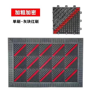 三合一地垫酒店塑料商场门口防滑垫eva进门拼接门垫防水地垫批发