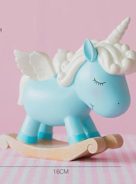 家居创意书桌面小摆件装饰品可爱少女心网红卧室房间布置摆设物件