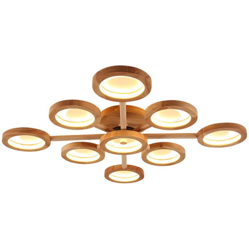 简约现代北欧大气客厅餐厅灯创意个性卧室小爱led吸顶灯具x9218