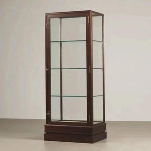 热弯弧形酒玻璃展示柜铝合金框柜门不锈钢边展柜 gy三角柜玻璃新款