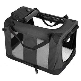 宠物车载狗笼子中大型犬窝手提猫包大容量两只猫咪户外折叠宠物包