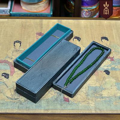 23*7*4长条锦盒长方形盒子梳子收纳盒簪子包装盒木梳珠宝首饰盒子