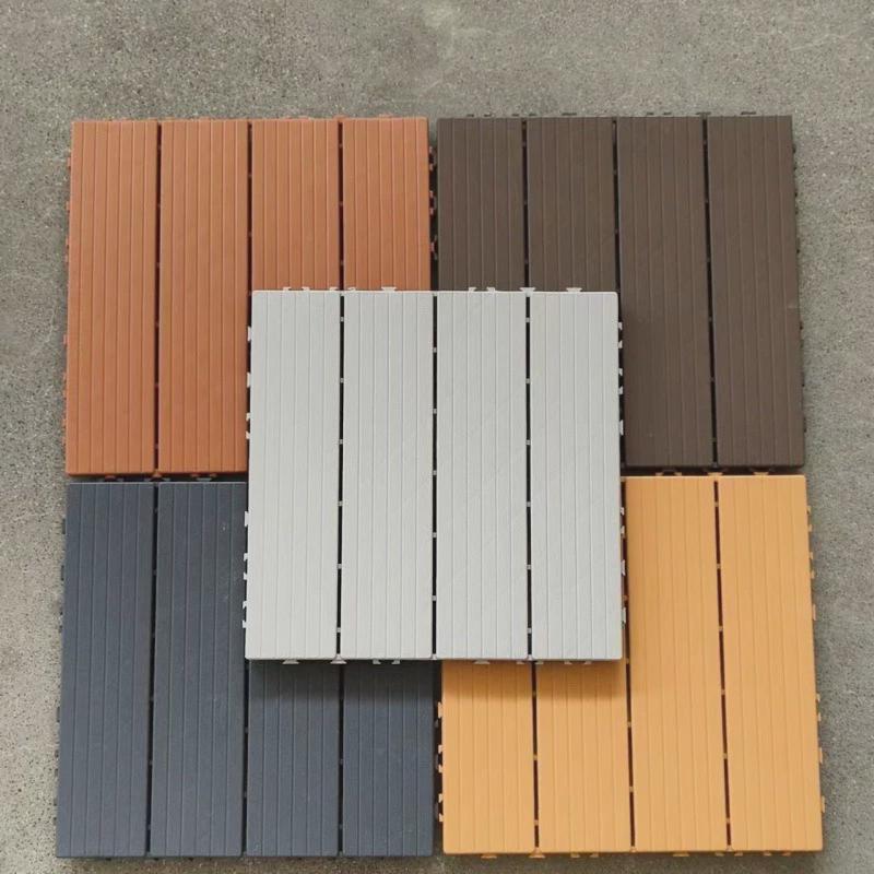 jub防水塑料户外露台阳台花园庭院室外改造拼接地面装饰塑拼卡扣