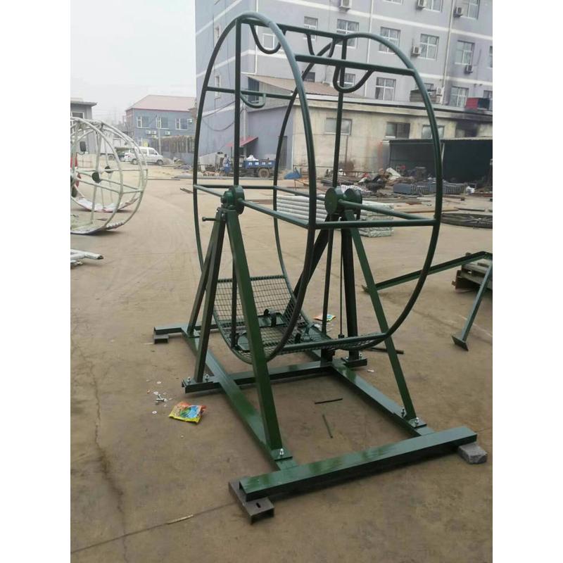厂家滚轮防眩晕训练器材抗眩晕滚轮旋梯飞行训练转轮旋转拓展训练
