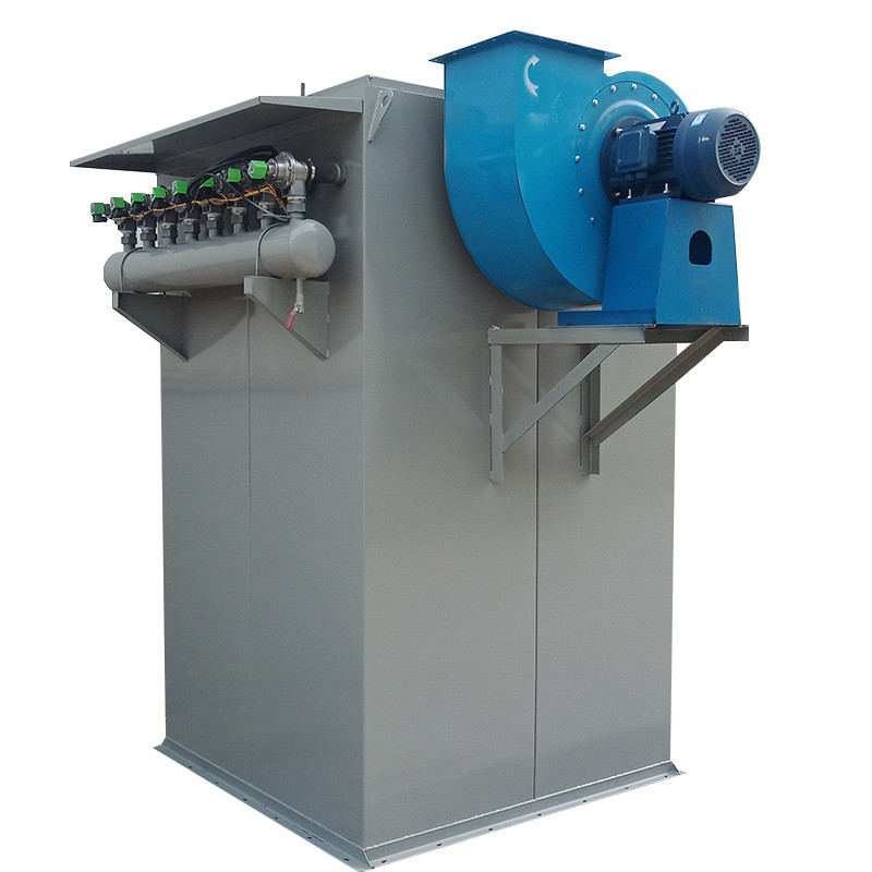 脉冲布袋除尘器粉尘车间处理设备仓顶小型除尘器粉尘治理设备