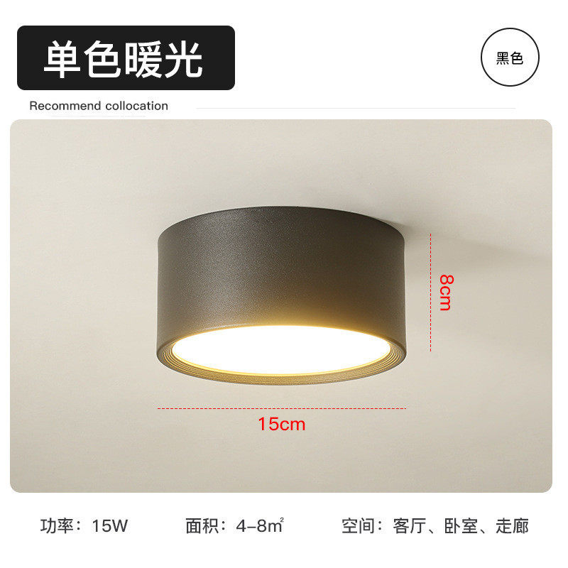 北欧个性创意阳台小玄关灯卧室灯简约现代客厅灯走廊过道吸顶灯