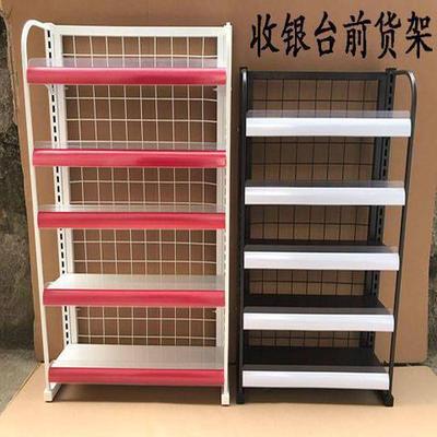 便利店收银台前展示小货架小卖部小商品货架超市母婴店其它金属