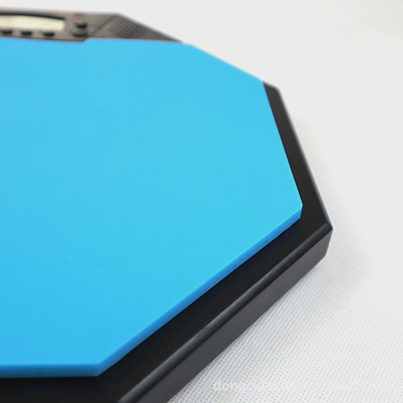 12寸硅胶哑鼓套装节拍器电子哑鼓架子鼓练习打击板哑鼓垫