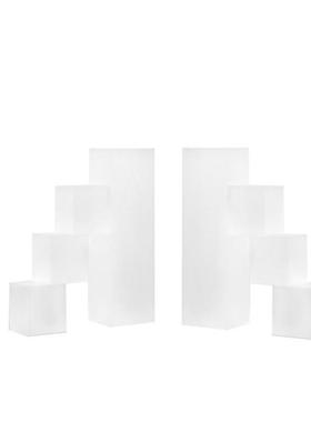 热销简约现代梯形水晶书档书靠书房样板房摆件客厅桌面轻奢欧式装