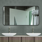 定制智能浴室镜防雾带灯led浴室镜镜子功能款 可定制卫生间镜子 式