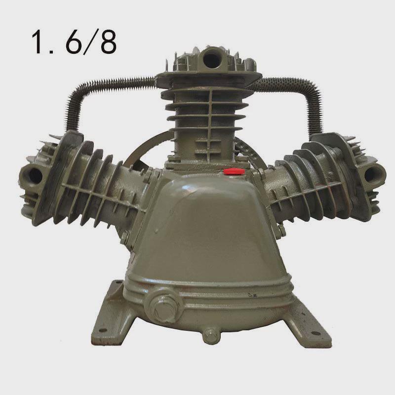 活塞式四泵头三缸空压机缸双缸高压泵头高压泵头压缩机机头配件