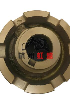 #挖掘机配件适用小松PC300-6小松6D108发动机曲轴皮带轮