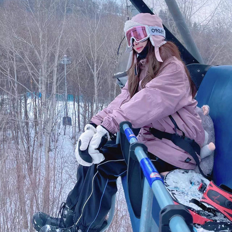 滑雪专业手套闷子冬季单双板儿童男女生防水触屏加厚内置护腕手套
