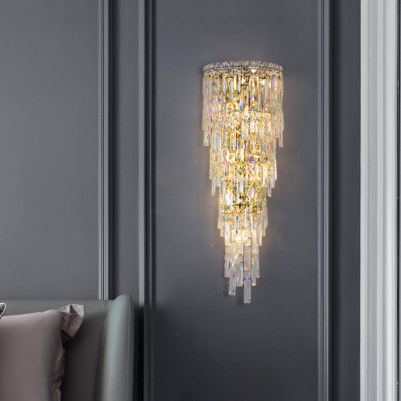 跨镜酒店大厅水晶壁灯卧室灯饰别墅复式楼客厅背景墙豪华大型壁灯,农机/农具/农膜,播种栽苗器/地膜机,淘宝优惠券,粉丝福利购,淘宝优惠卷