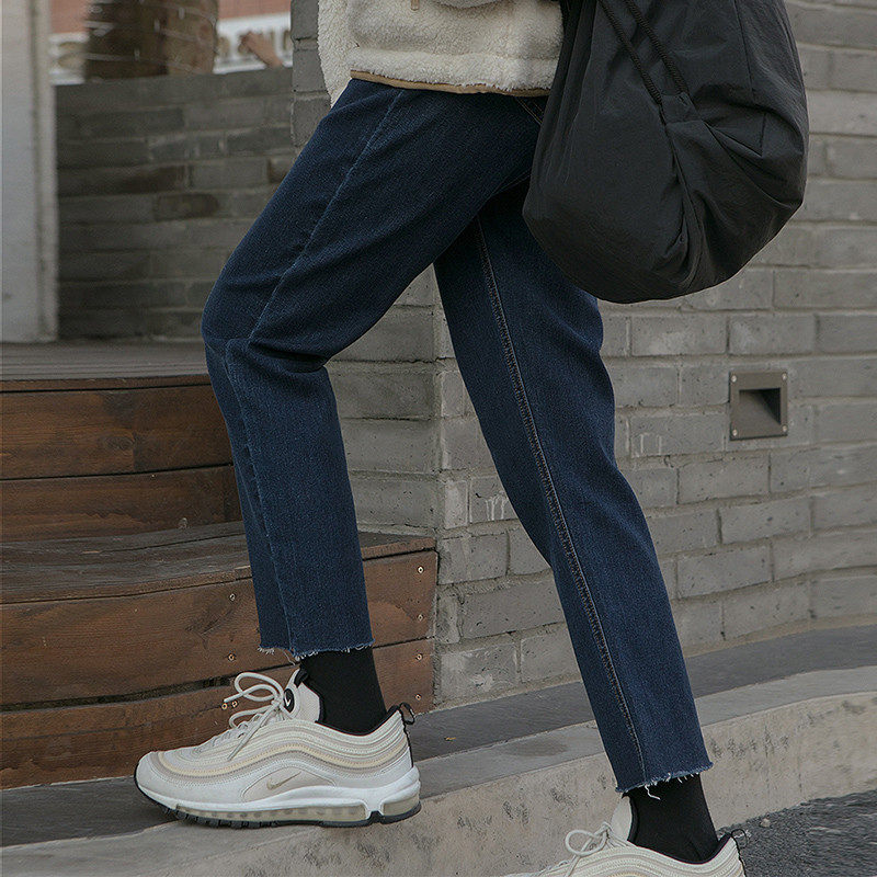 直筒裤女大码胖妹妹mm百搭微胖显瘦适胯大腿粗九分子,女装/女士精品,大码裤装,淘宝优惠券,粉丝福利购,淘宝优惠卷