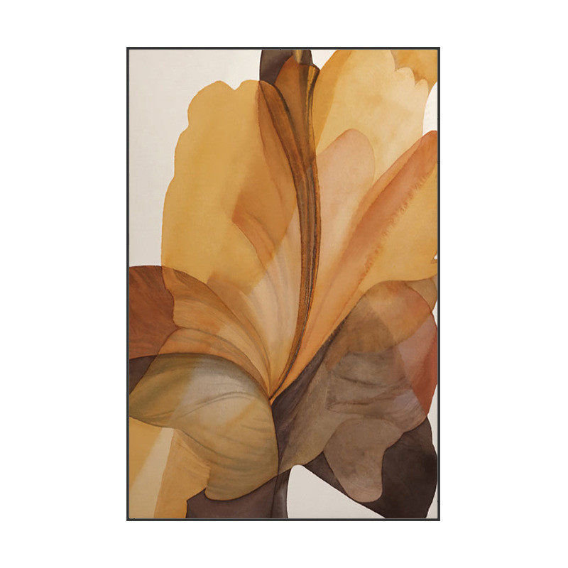 北欧简约抽象客厅艺术花卉画落地沙发背景墙走廊尽头玄关装饰挂画