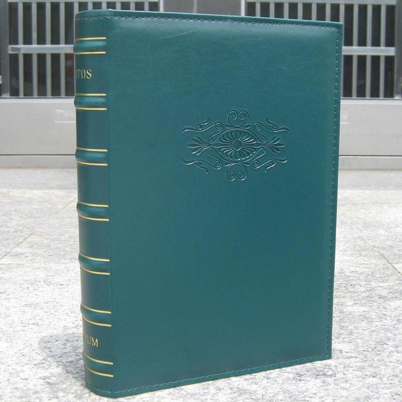 7寸5r影集200张家庭宝宝相册可写留言影集仿皮面纪念册插袋相册