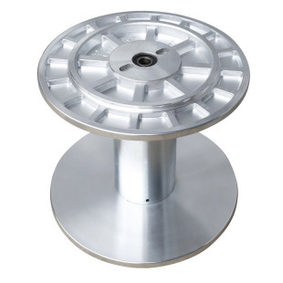 纺织机工业铝盘头织带机盘头盘头355×255无梭机铝铝合金