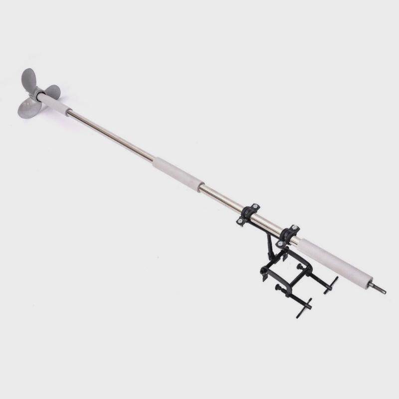 手持电钻推进器螺旋桨电动推进器改装外接电钻划船外机铝合金桨叶