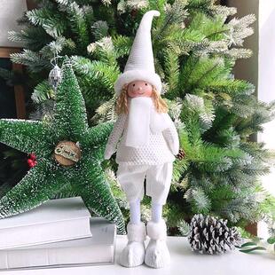 cy娃娃热卖可爱毛绒天使娃娃桌面摆饰长腿高帽新品装饰品