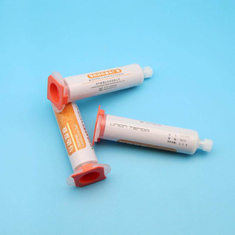 缝隙导热5w高导热硅胶泥电子芯片填充凝胶固体绝缘散热膏