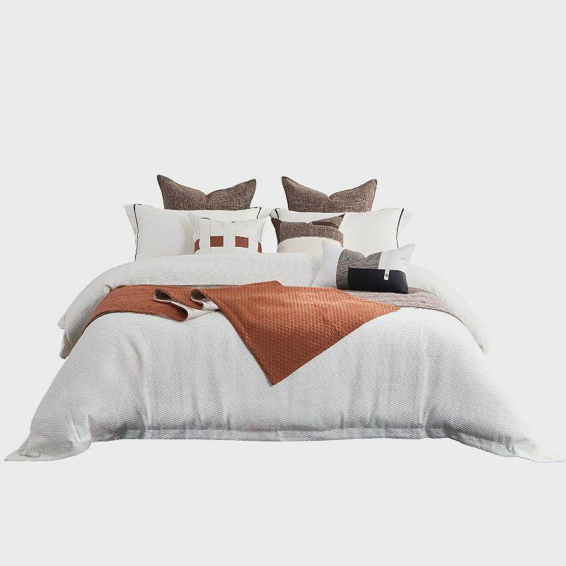 软装展厅卖场床上用品样板间现代简约家具多件套售楼中心床品套件,床上用品,床品套件/四件套/多件套,淘宝优惠券,粉丝福利购,淘宝优惠卷