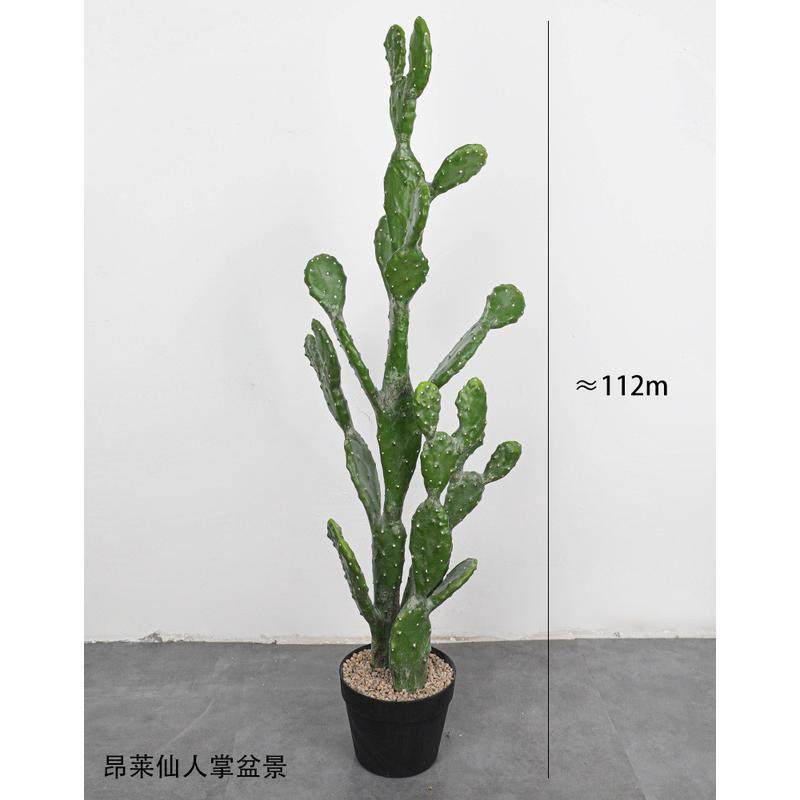柱仙人仿真北欧绿植仙人掌热带植物橱窗园林造景大型落地假树盆景