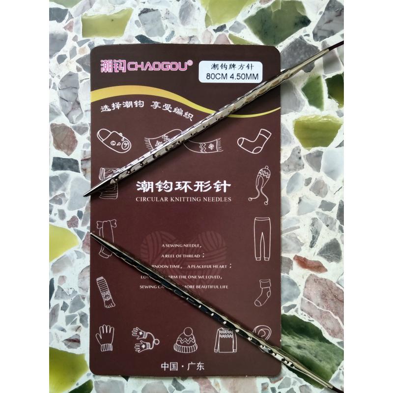 c4wb批发潮钩牌方针，工具针8060cm，编织工具，棒针环形，方针