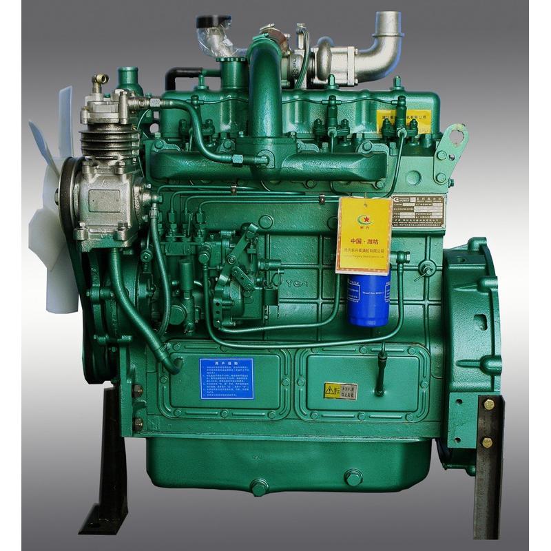 辽阳ZH4102ZG四缸柴油机标配潍坊55千瓦挖掘机吊车用柴油发动机