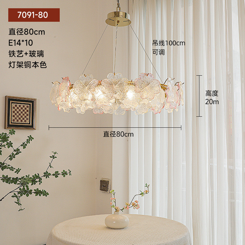 客厅吊灯新款批发法式轻奢高端大气大厅主灯网红卧室餐厅吊灯水晶