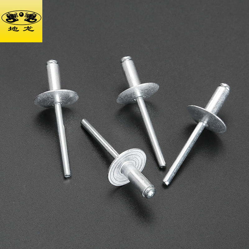 铝大帽沿抽芯铆钉大头拉钉开口型铝合金大冒柳钉大扁头车门拉铆钉