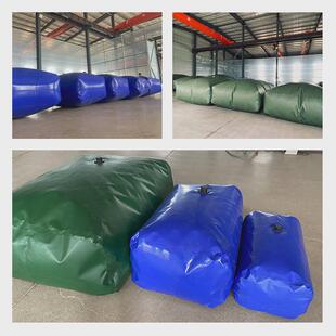 大容量水囊软体水袋户外抗旱水袋袋消防中转液大型移动折叠水包