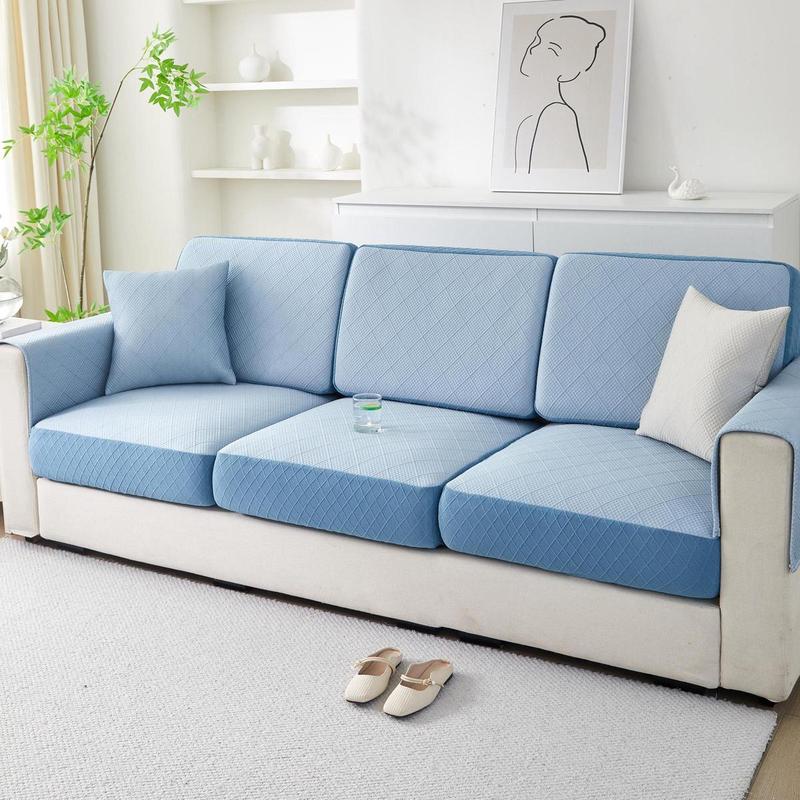 凉豆豆冰丝沙发套笠2024夏季新款全包盖防滑凉席坐垫靠背套罩新款