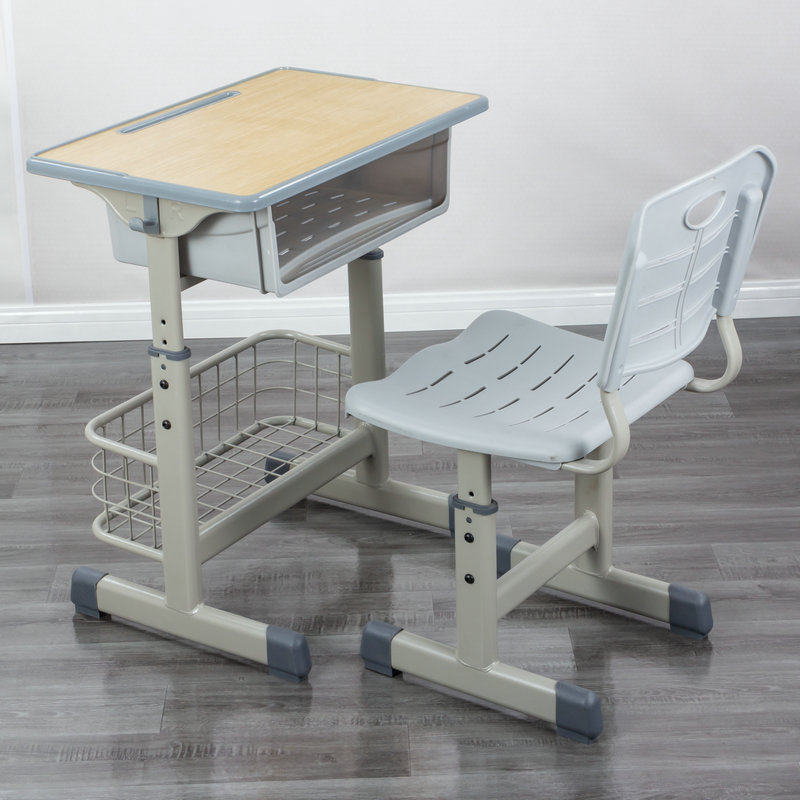 中小学生可调节培训班课桌辅导班课桌椅升降儿童学习桌椅子批发