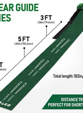 新品单洞3D箭头款现货便携式高尔夫果岭室内外推杆练习器厂家