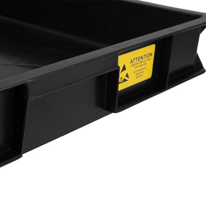 周转箱700×610×90防静电龟箱塑料物料胶箱框养黑色物流箱物料箱,五金/工具,零件盒,淘宝优惠券,粉丝福利购,淘宝优惠卷