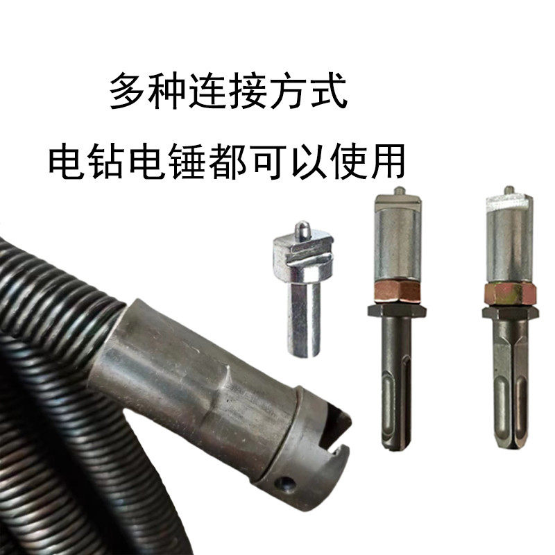 电锤电钻下水道实心钢丝软轴实心搅鞭专业硬钢丝饭店油脂,家庭/个人清洁工具,管道疏通器,淘宝优惠券,粉丝福利购,淘宝优惠卷