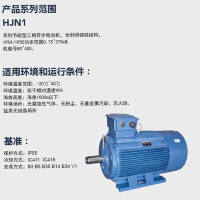 马拉松marathonhjn1(ie2)系列三相异步电机0.75kw~375kw可选择
