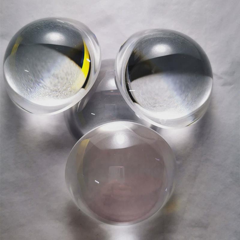 a293-非球面非球面透镜Ø50mmf40mmna=0.60未镀膜光学玻璃聚光